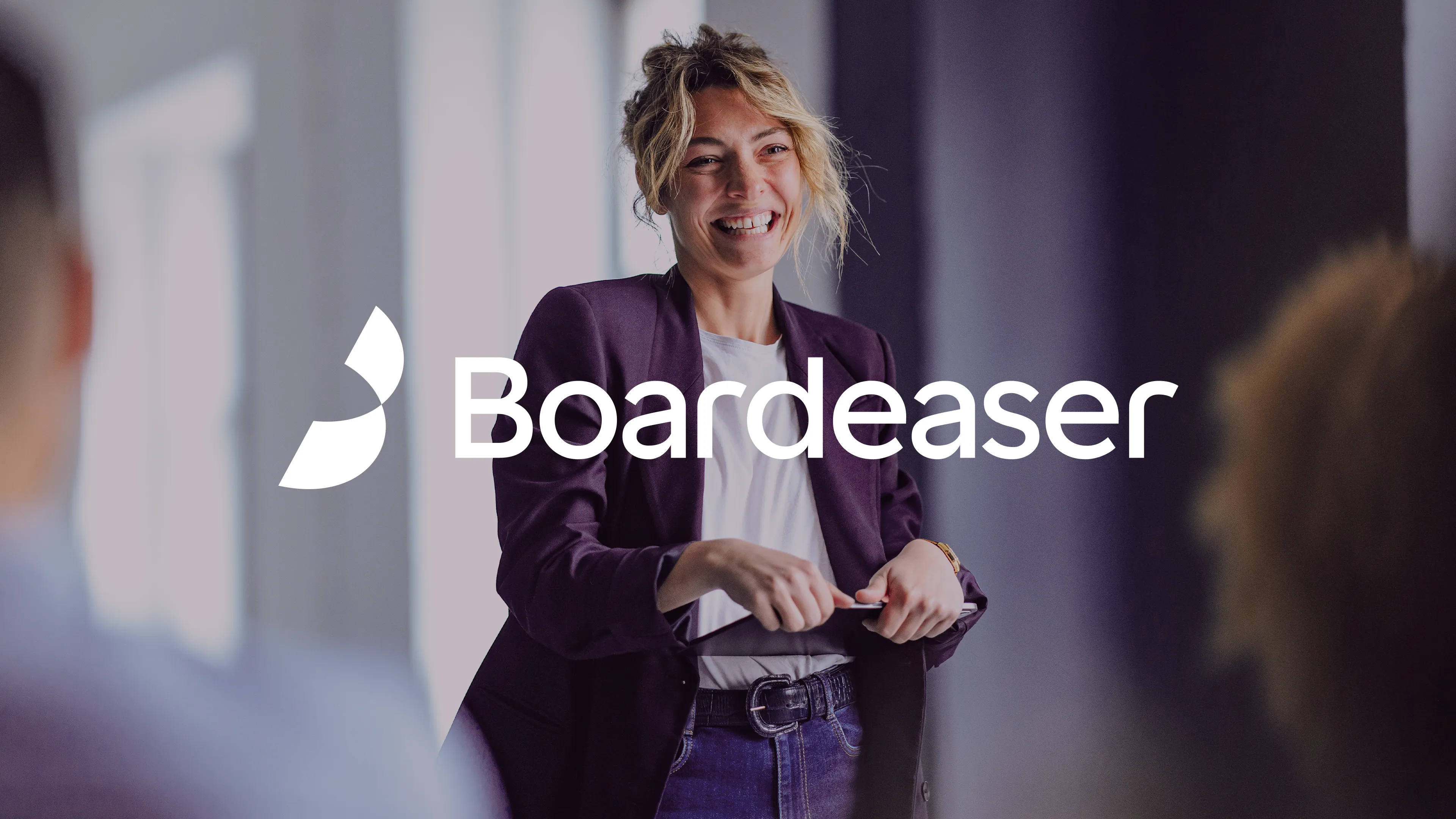 Boardeaser Smiling Woman